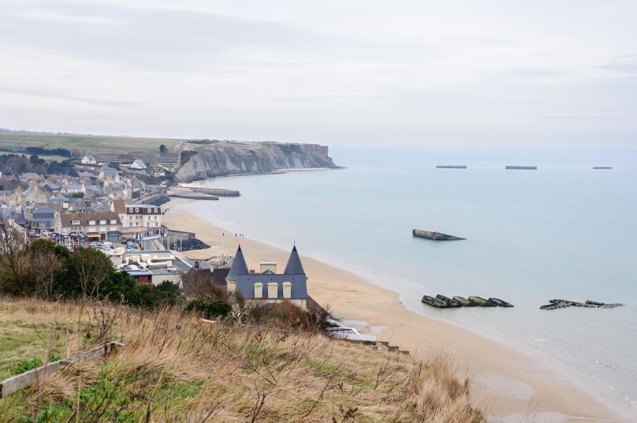 Joli appartement - 4min à pieds de la plage Asnelles Esterno foto